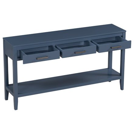 Contemporary 3-Drawer Console Table