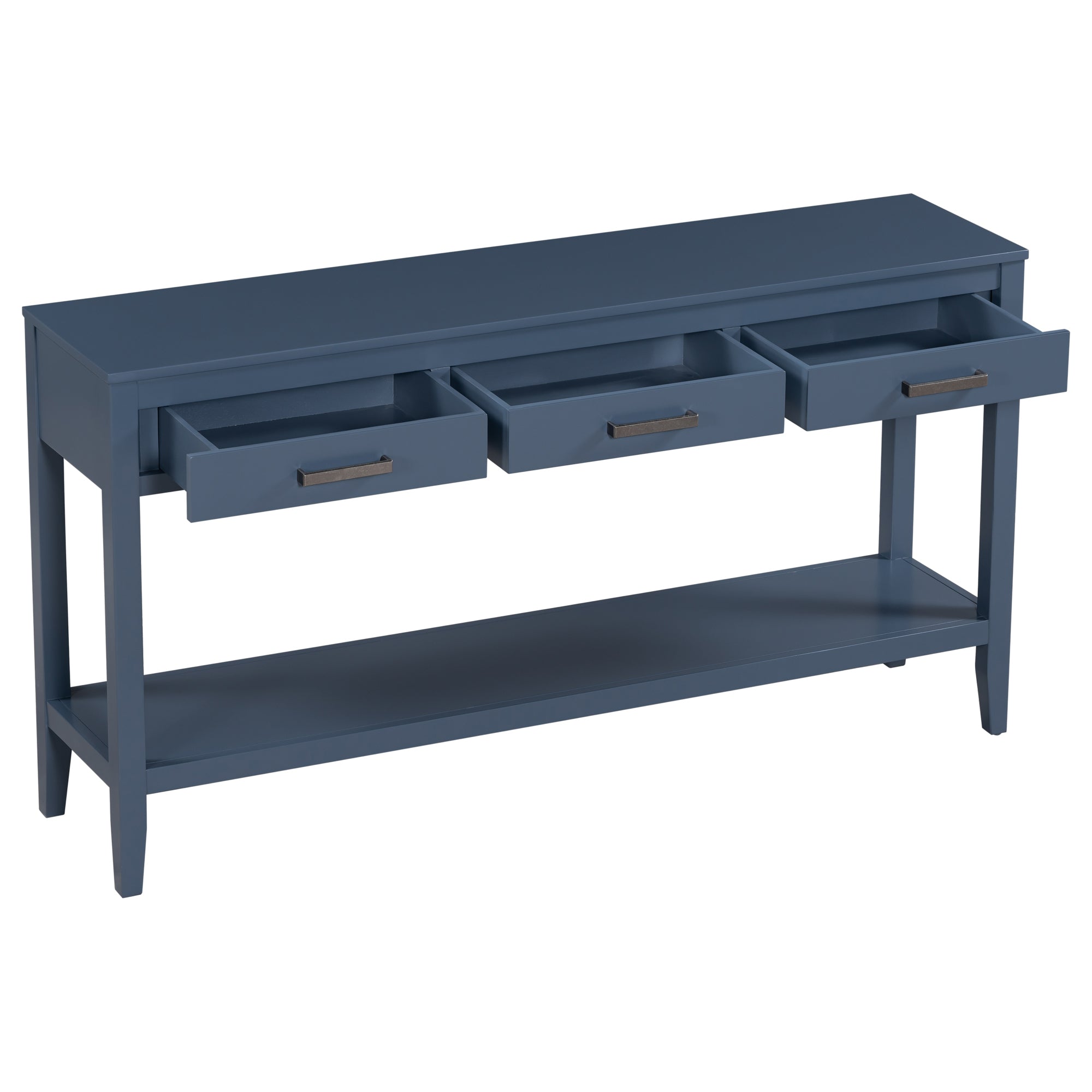 Contemporary 3-Drawer Console Table