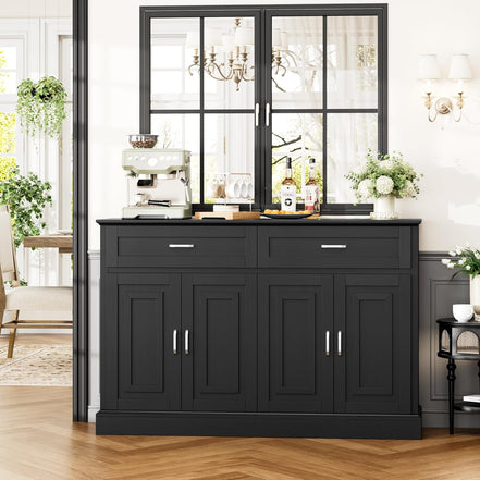 Sideboard Buffet Cabinet with Storage, 55.1"