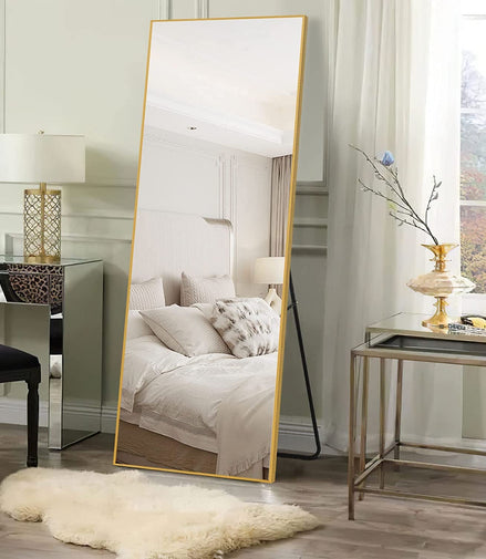 Gold Full Length Floor Mirror