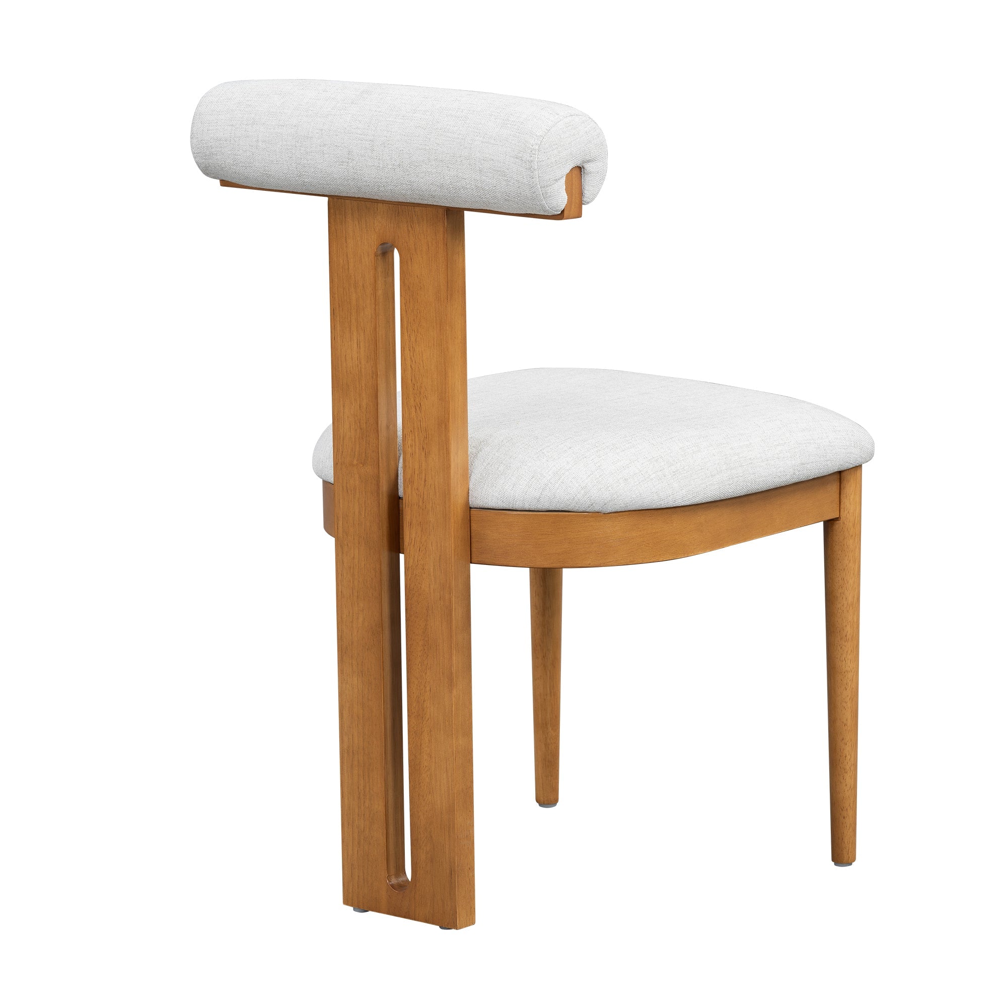 6-Piece Dining Set, Mid-Century Modern Table Set for 6