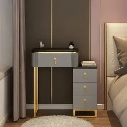 Vanity with Mirror Slate