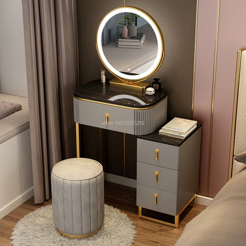 Vanity with Mirror Slate