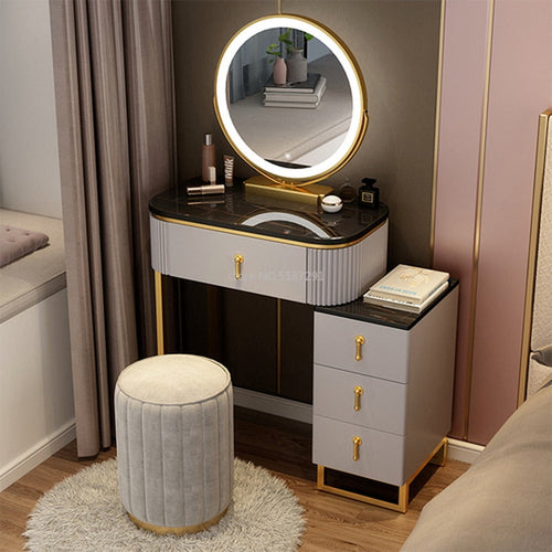 Vanity with Mirror Slate