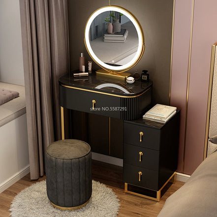 Vanity with Mirror Slate
