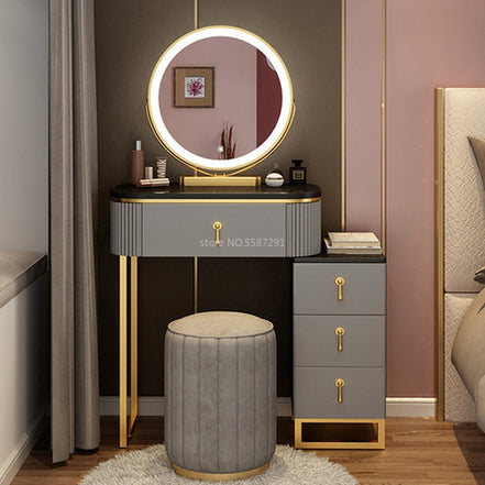 Vanity with Mirror Slate