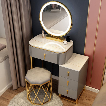 Vanity with Mirror Slate