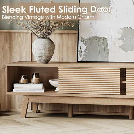 Retro Media Console for TVs up to 65"