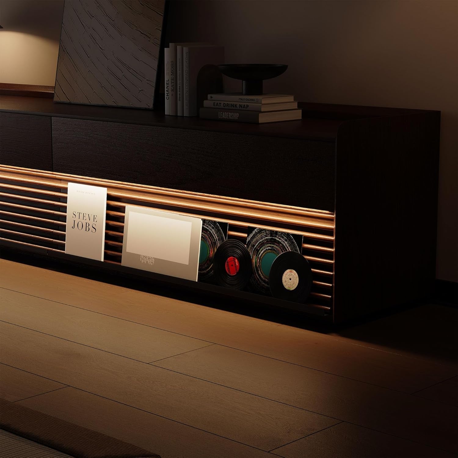 Mid Century Modern TV Stand, 78.74