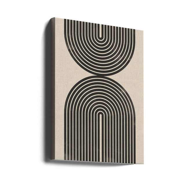 "Black Arch Line Art" Wall Art