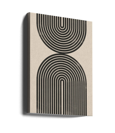 "Black Arch Line Art" Wall Art