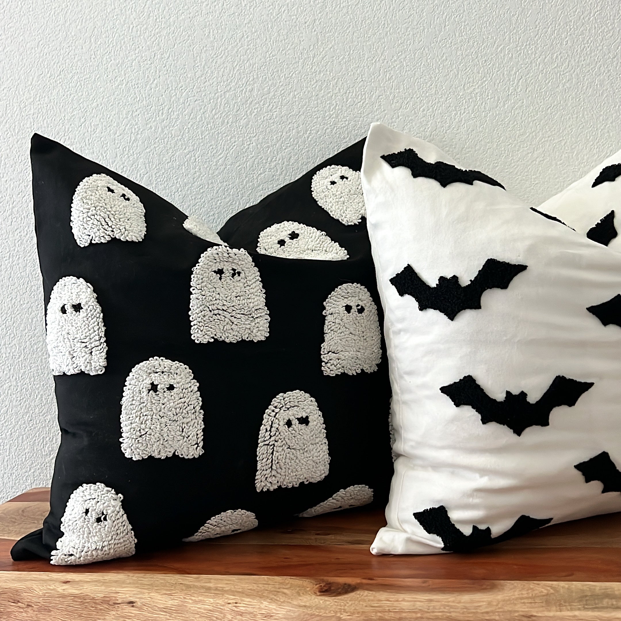 Halloween throw pillows