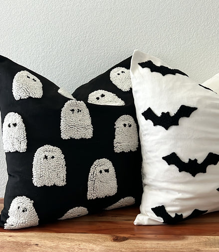 Halloween throw pillows