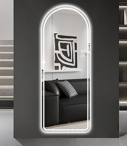 Arch Design LED Full Length Mirror 65" x 21"